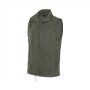 Recycled Sherpa Gilet, DARK OLIVE, L, FRONT ROW