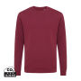IQONIQ Zion gerecycled katoen sweater, bordeauxrood (XL)