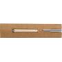 Esdoorn houten balpen Lucienne bruin