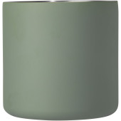 Bjorn 360 ml RCS-certifierad mugg i återvunnet rostfritt stål med kopparvakuumisolering - Ljunggrön