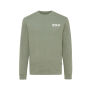 IQONIQ Denali gerecycled katoen sweater ongeverfd, heather green (XXXL)