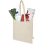 Madras Blend draagtas van 140 g/m² GRS gerecycled katoen 7 l - Natuur