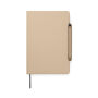 VINGA Baltimore RCS 4-in-1 Hervulbaar Notitieboek, greige