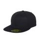 210® PREMIUM FITTED CAP, BLACK, S/M, FLEXFIT