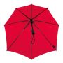 STORMaxi - Aerodynamische stormparaplu - Handopening - Windproof -  92 cm - Rood