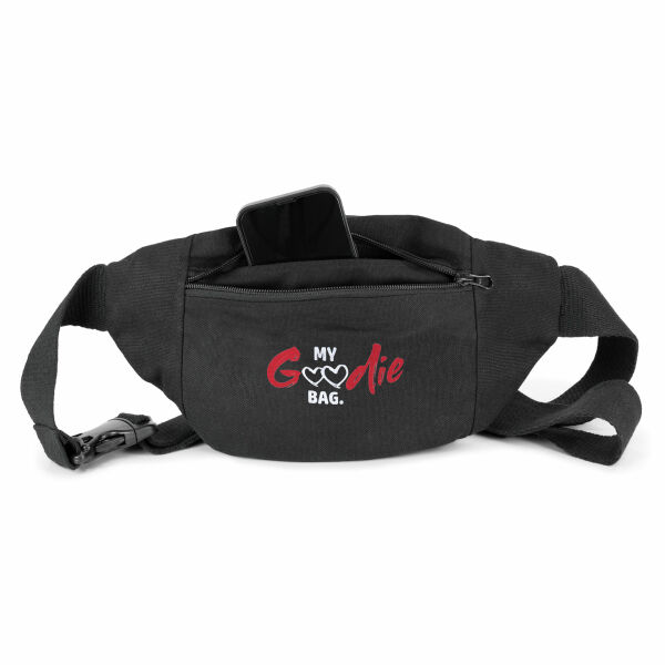 COLMAR – Canvas waist bag with zipper and adjustable strap