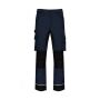 Gerecycleerde performance heren werkbroek Navy/Black 64 NL (58 FR)