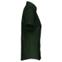 Overhemd in onderhoudsvriendelijk polykatoen-popeline korte mouwen dames Forest Green 3XL