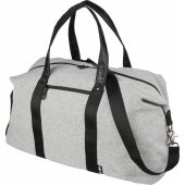 600D rPET polyester sporttas Desmond - lichtgrijs