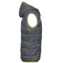 Men's Down Vest carbon/acid yellow M Men's Down Vest carbon/acid yellow M