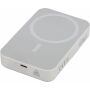 Gerecyclede draadloze oplader powerbank Meno zwart
