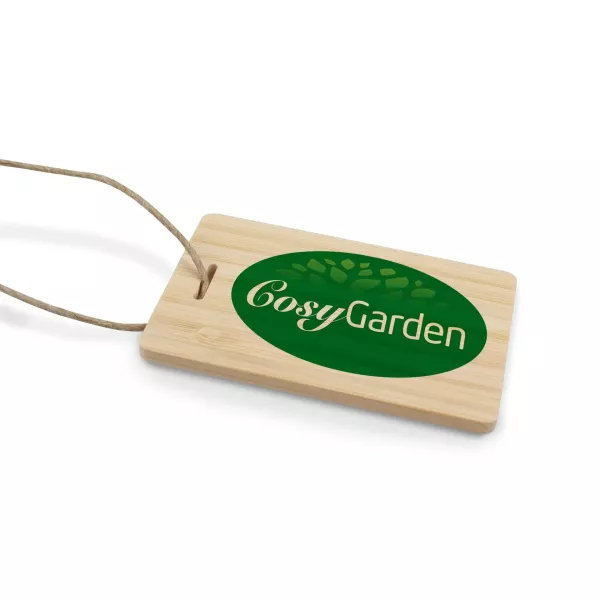 Eco Luggage Tag Bamboo (Brown) Eco Luggage Tag Bamboo (Brown)