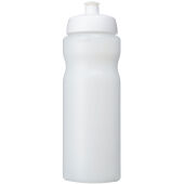 Baseline® Plus 650 ml sportfles - Transparent/Wit