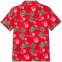 Ecologisch herenoverhemd met Hawaïaanse print red hawaiian XXL