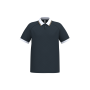Lifestyle truitje met polokraagje uniseks Navy / White / Gold 3XL