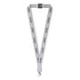 Polyester lanyard met reflecterende draden Polyester lanyard met reflecterende draden