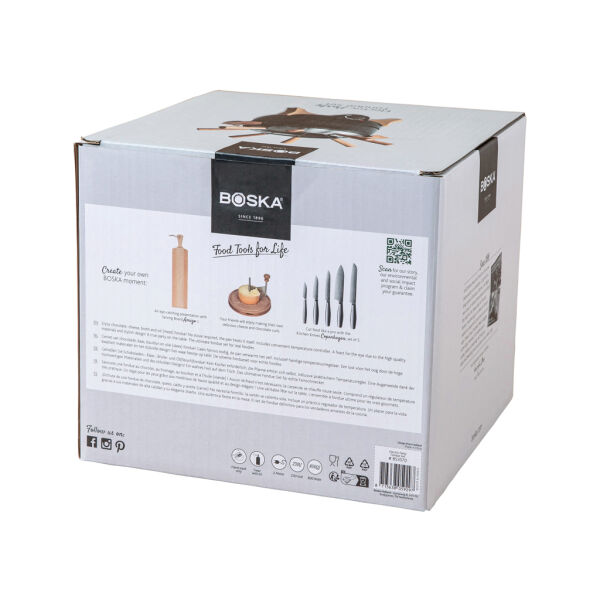 BOSKA Elektrische Party Fondueset - 2,3 l (EU-type F), zwart BOSKA Elektrische Party Fondueset - 2,3 l (EU-type F), zwart