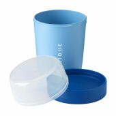 Day to Day Muesli Jug 400 ml yoghurtbeker - blauw