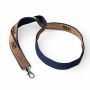 Zeefdruk lanyard van kurk en polyester Zeefdruk lanyard van kurk en polyester