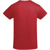Breda biologisch katoenen herenshirt met korte mouwen - Rood - 3XL
