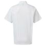Coolchecker® Short Sleeve Chef's Jacket, White, XS, Premier