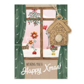 Blossombs - Kaart - Hanger House - Xmas Window