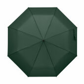RAYNA FOLD - 21" auto paraplu houten greep - Groen
