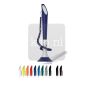 Deskpen matt cord - donkerblauw