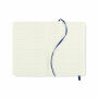 BRETA - A5 gerecycled notitieboek - Blauw