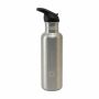Klean Kanteen Classic Bottle Flip Seal Sport Cap 800 ml - zilver