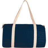 Barrel katoenen duffeltas 25L - Marineblauw