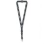 Afneembare polyester keycord met reflecterende draden
