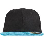 black/turquoise