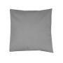 Cotton Cushion Cover mouse grey 50 x 60 cm