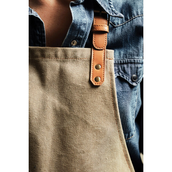 VINGA Asado keukenschort, bruin VINGA Asado keukenschort, bruin