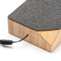 YUNKER Speaker draadloos van RPET en bamboe - ecru
