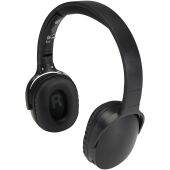 Ancha gerecycleerde plastic draadloze Bluetooth®-hoofdtelefoon over-ear - Zwart