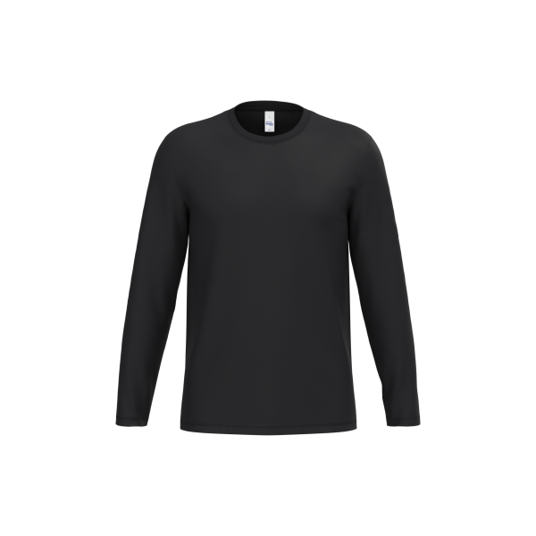 iDeal190 uniseks T-shirt LSL Ideal Black XS iDeal190 uniseks T-shirt LSL Ideal Black XS
