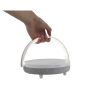 Prixton 4-in-1 Bluetooth®-speaker van 10 W met ledverlichting en draadloos oplaadstation - Wit
