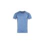 RECYCLED SPORTS-T REFLECT, BLUE HEATHER, XL, STEDMAN