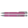 Aluminium balpen Marseille Roze - Blauwe inkt
