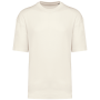 Oversized T-shirt korte mouwen uniseks Coconut Milk 3XL
