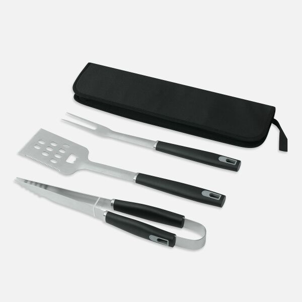 RVS-BBQ-bestel PRETTY BBQ zilver, zwart