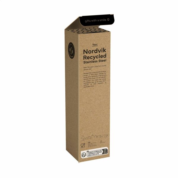 Nordvik RCS Recycled Steel 750 ml Trinkflasche - silber Nordvik RCS Recycled Steel 750 ml Trinkflasche - silber