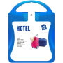 MyKit Hotel - Transparant blauw