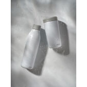 Avira Alix RCS recycled staal klik beker 400ML, wit