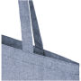 Pheebs 150 g/m² Aware™ gerecyclede draagtas - Gemêleerd blauw