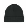 Rib Beanie 2.0 - De ribgebreide muts - Black (OS)