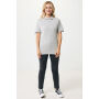 IQONIQ Yosemite gerecycled katoen pique polo, heather grey (M)