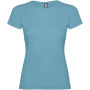 Jamaica damesshirt met korte mouwen - Turquoise - S